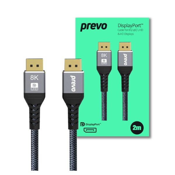 PREVO DP14-2M DisplayPort Cable
