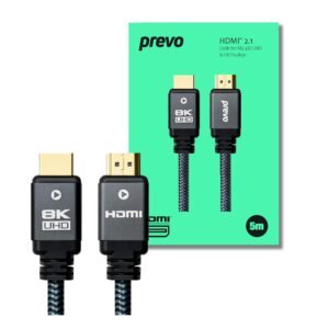 PREVO HDMI-2.1-5M Black Cable