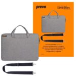 PREVO LB001 15.6" Grey Notebook Sleeve Case
