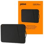 PREVO LB007 14" Black Notebook Sleeve Case