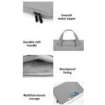 PREVO LB007 15.6" Black Notebook Sleeve