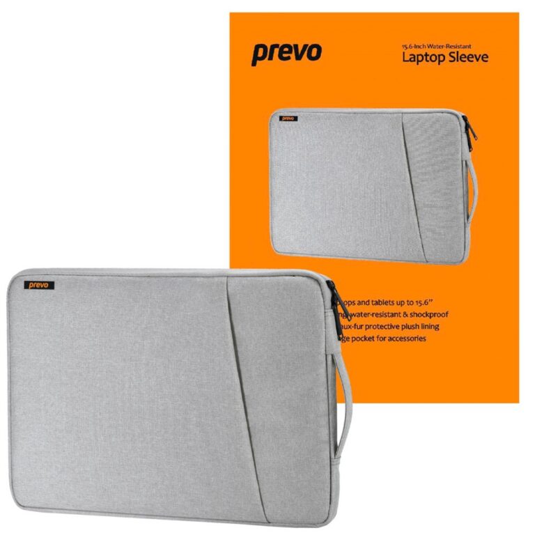 PREVO LB007 15.6" Notebook Sleeve Grey