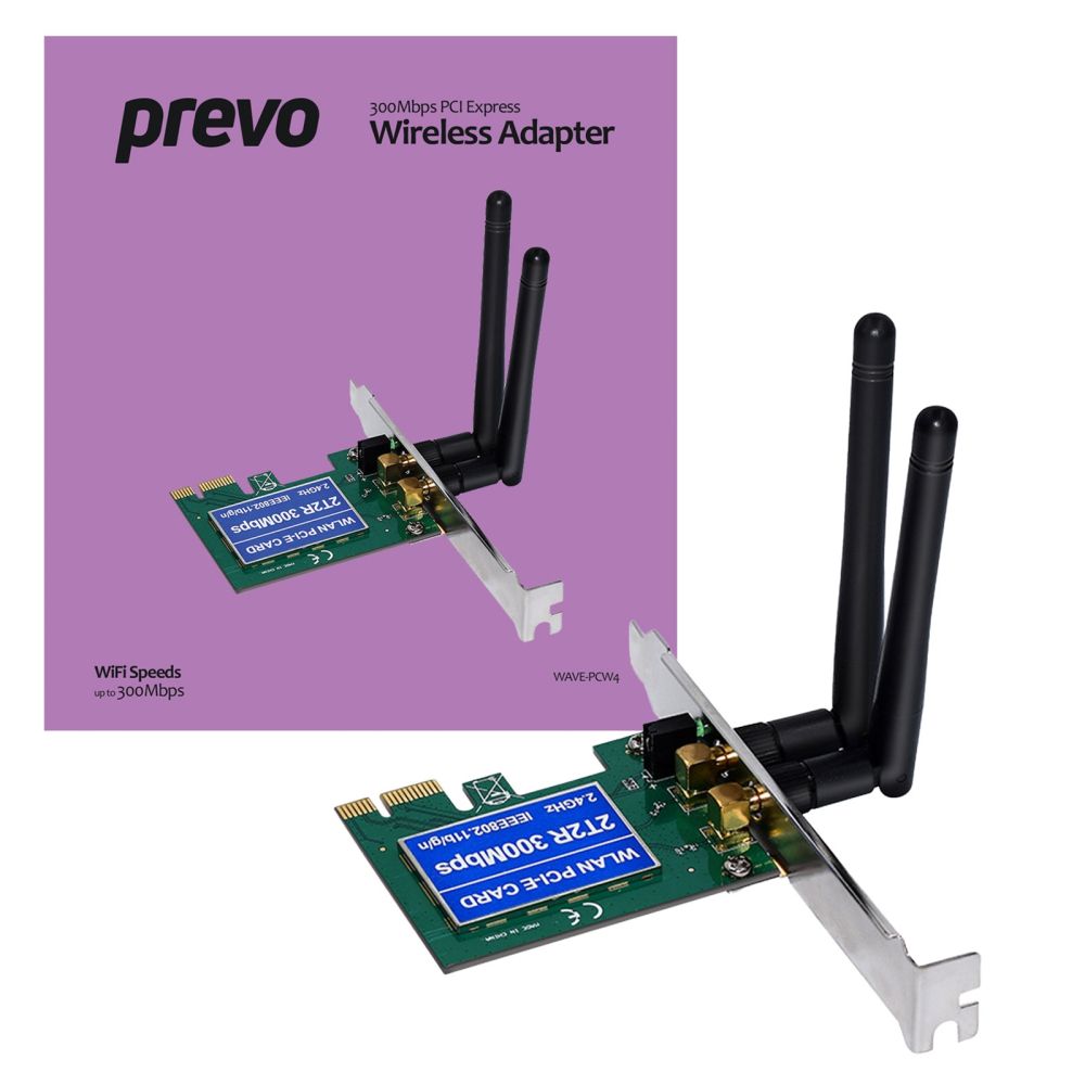 PREVO N300 PCI Wireless Adapter