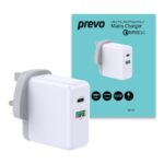 PREVO QC72 Mobile Charger White