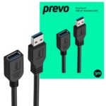 PREVO USB 3.0 Cable 5M Black