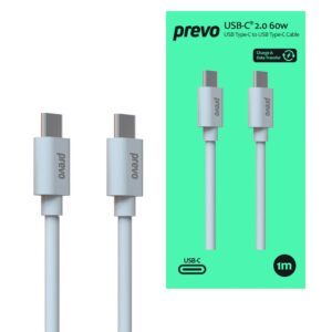 PREVO USB C to C Cable 60W