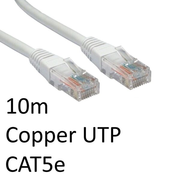 RJ45 CAT5e 10m White Network Cable