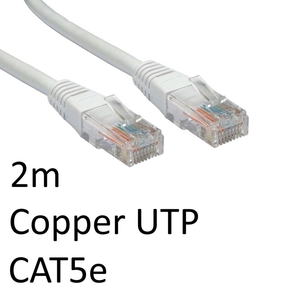 RJ45 CAT5e 2m White Network Cable