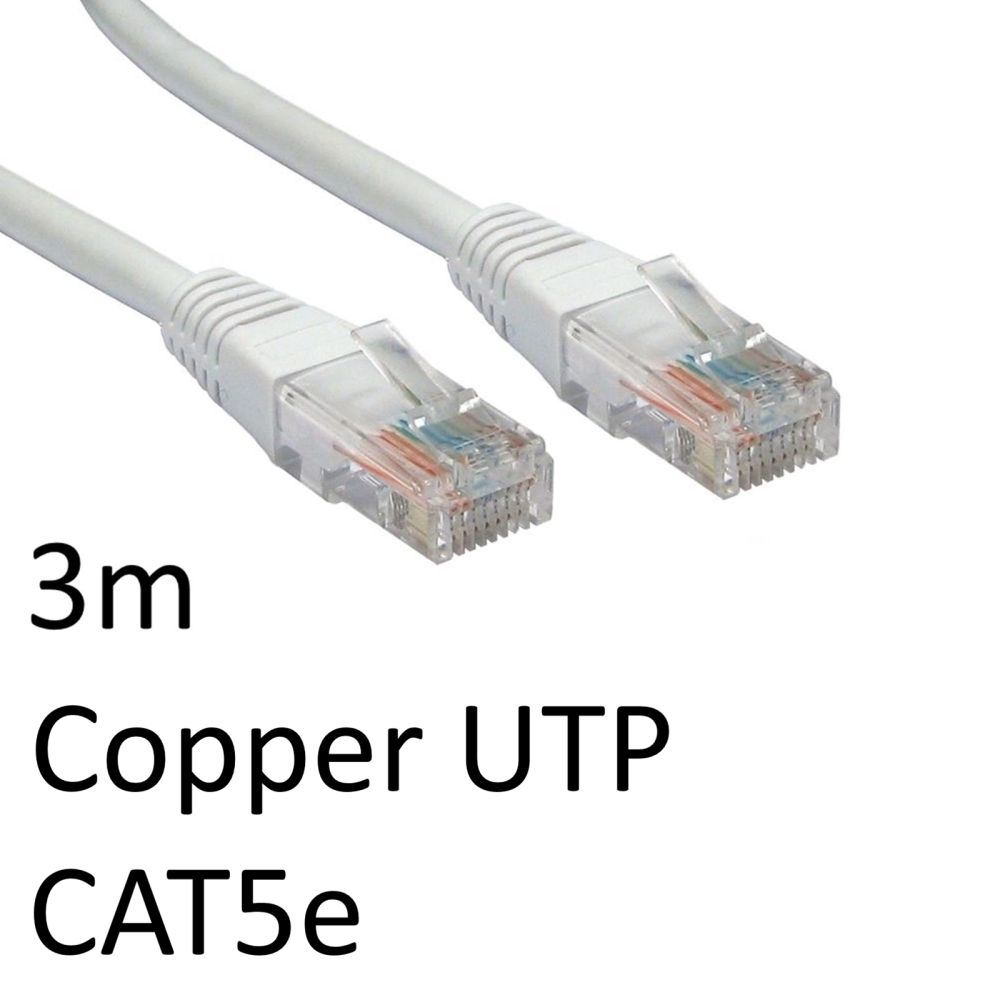 RJ45 CAT5e 3m White Network Cable