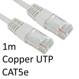 RJ45 CAT5e Network Cable 1m White