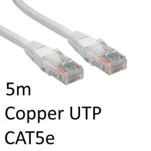 RJ45 CAT5e Network Cable 5m White