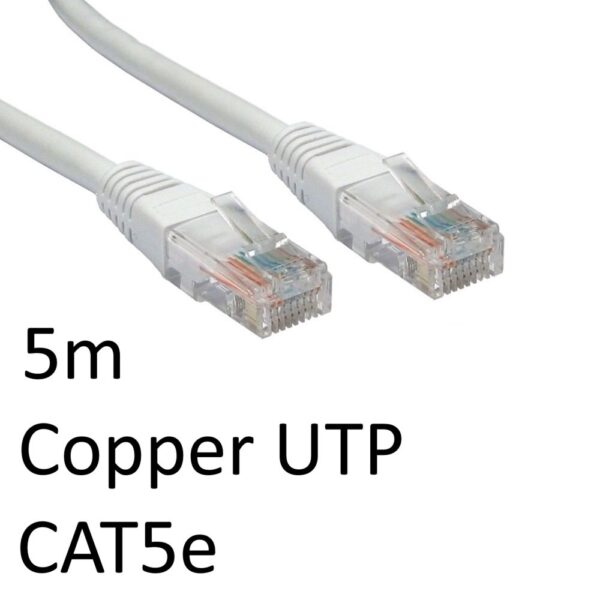 RJ45 CAT5e Network Cable 5m White