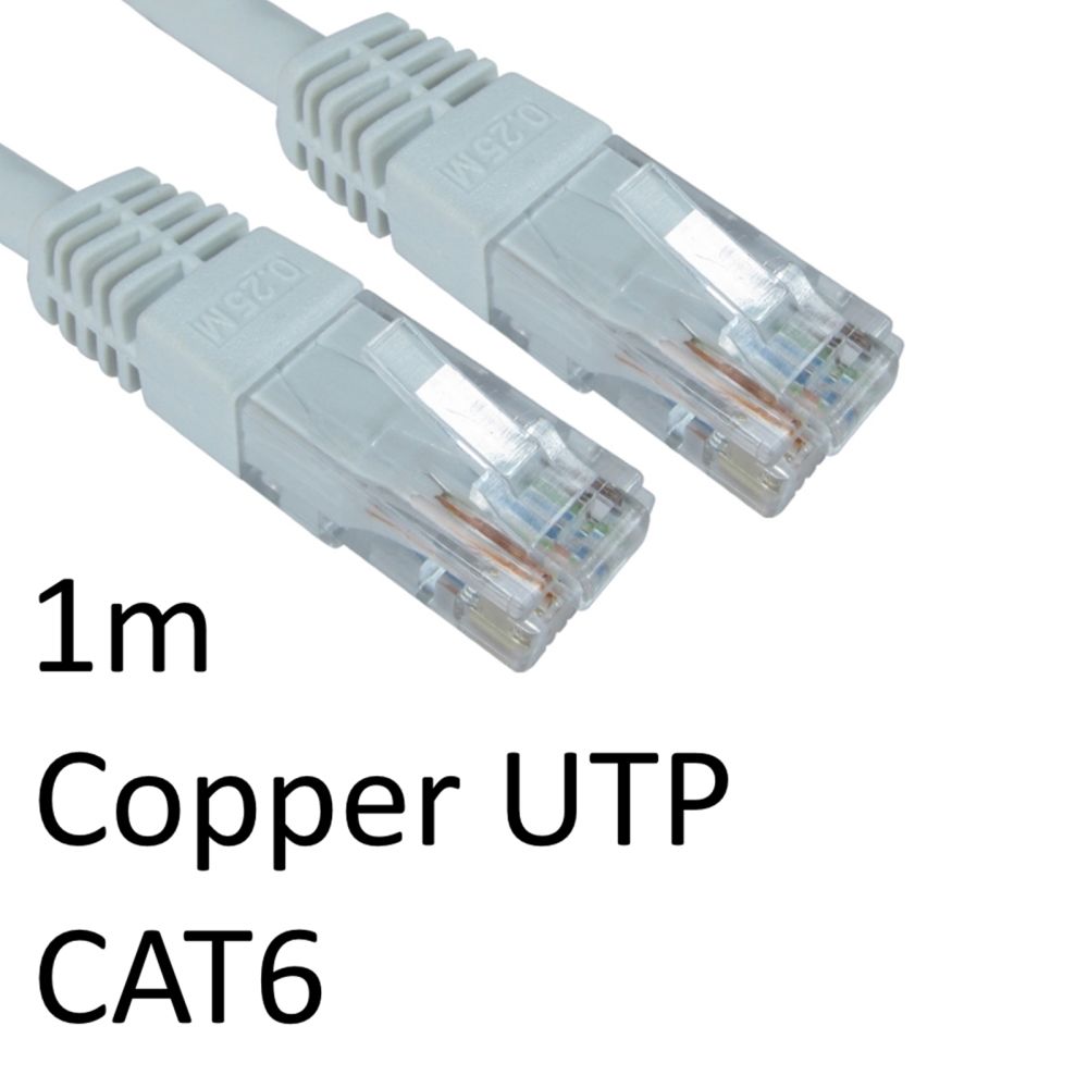 RJ45 CAT6 Network Cable 1m White