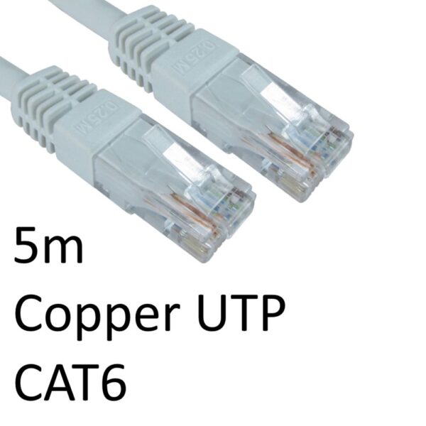 RJ45 CAT6 Network Cable 5m White
