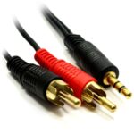 TARGET 3.5mm to 2 x RCA 2m Cable