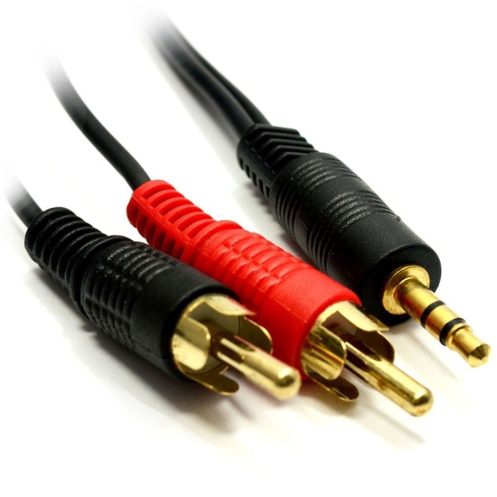 TARGET 3.5mm to RCA Cable 2m Black