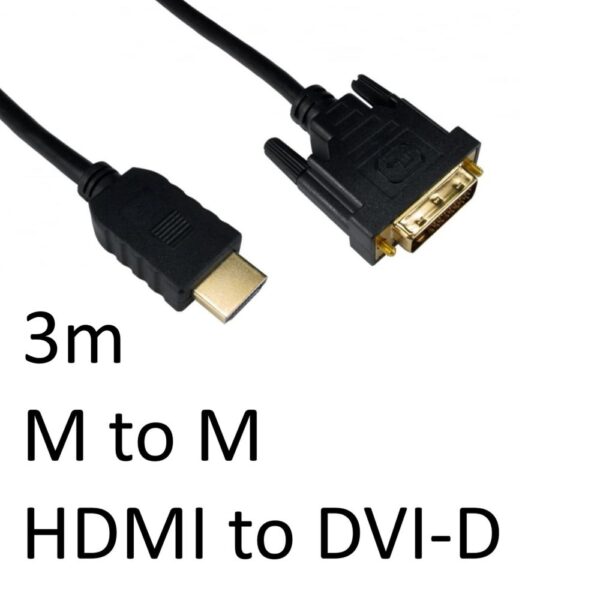 TARGET HDMI to DVI Cable, 3m, Black