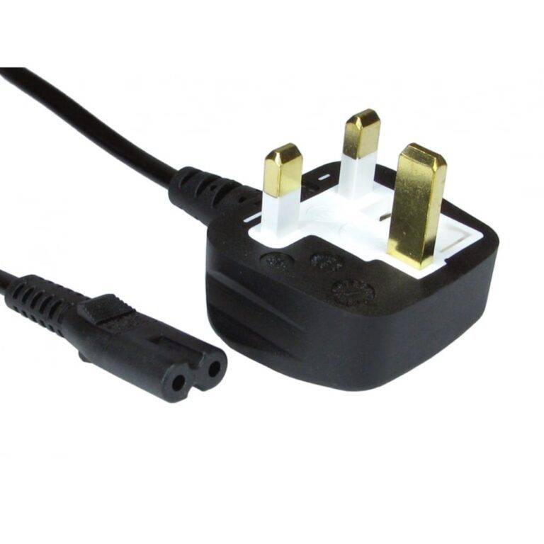 TARGET UK Figure 8 C7 2m Black Power Cable