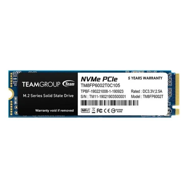 Team Group MP33 2TB NVMe SSD