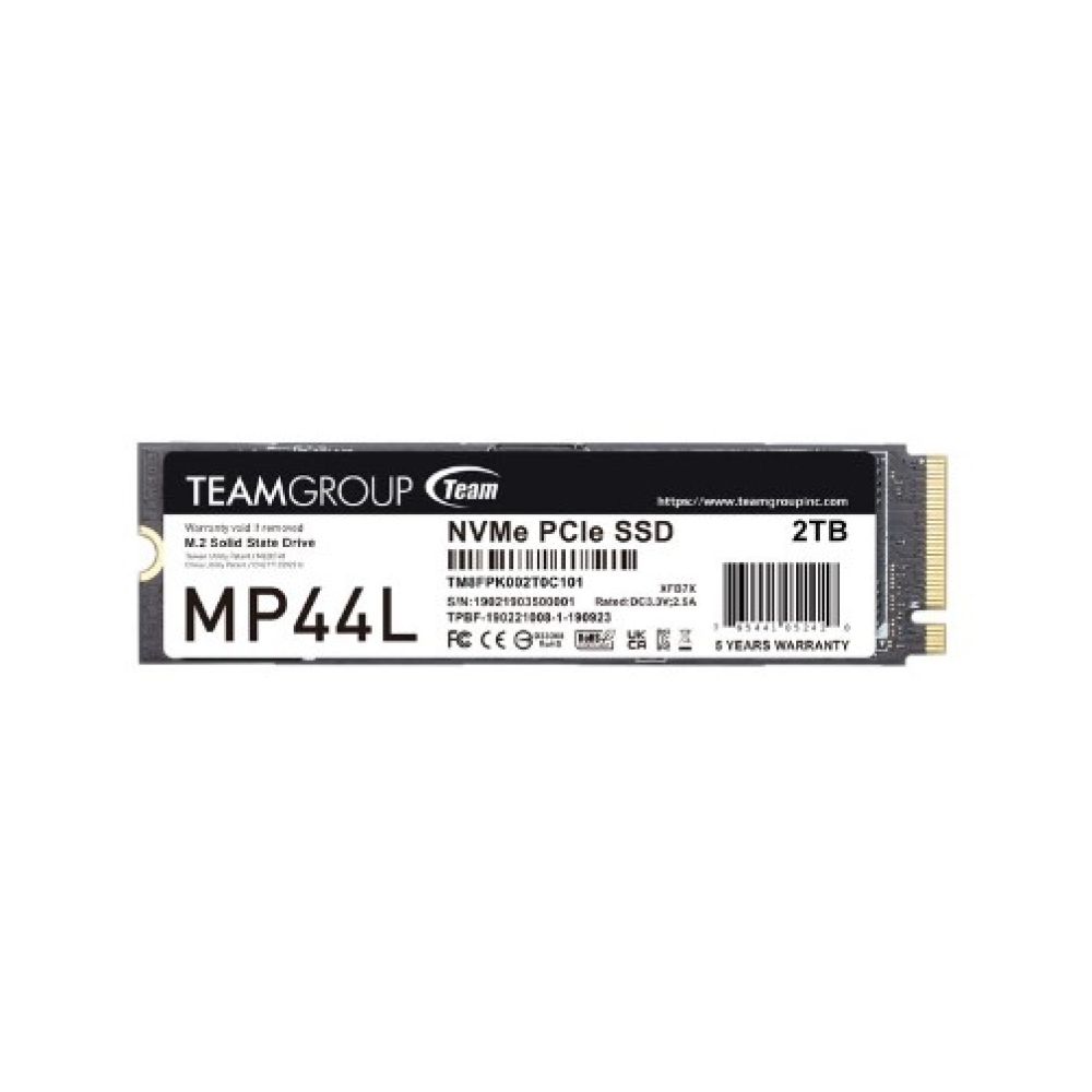 Team Group MP44L 2TB NVMe SSD Team Group MP44L 2TB NVMe SSD