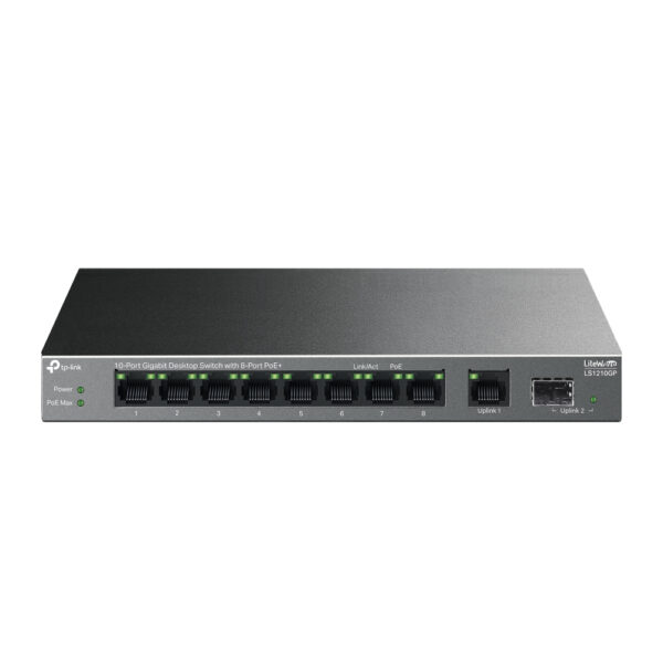 TP-Link 10-Port Gigabit Switch with PoE