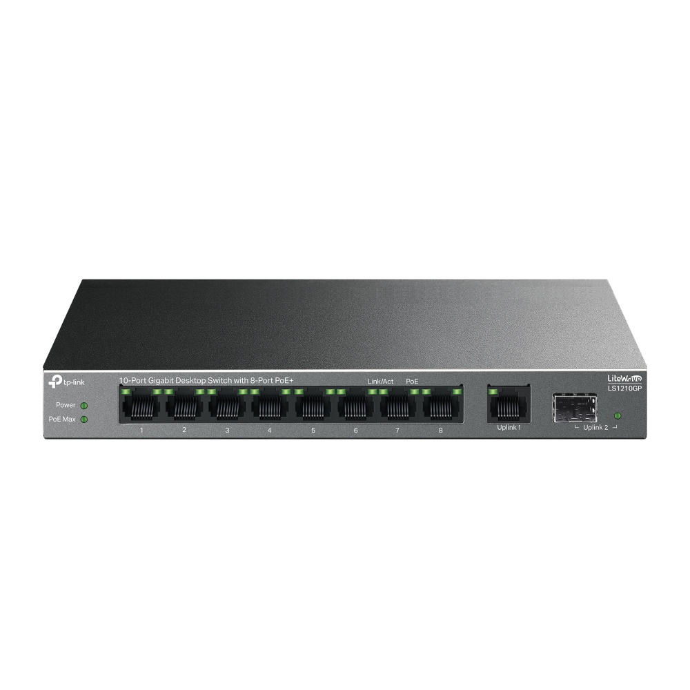TP-Link 10-Port Gigabit Switch with PoE