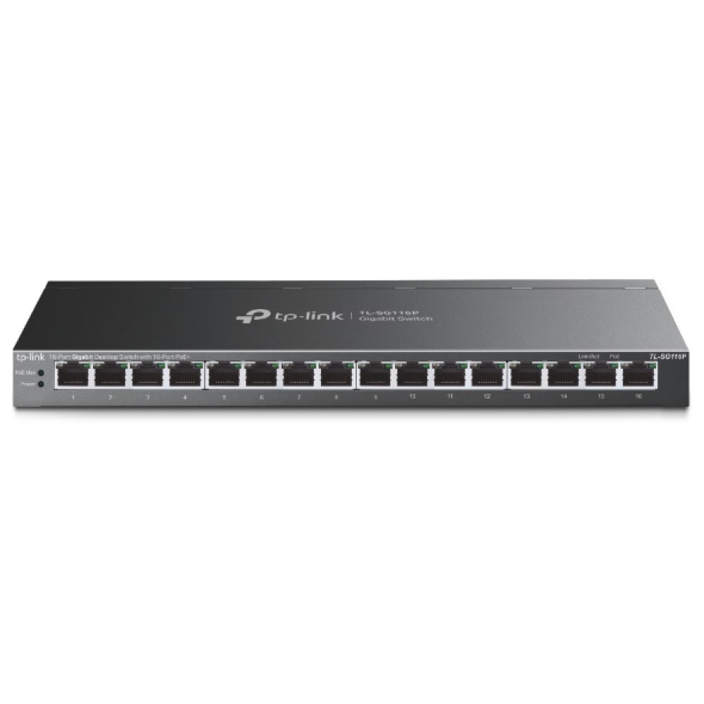 TP-Link 16-Port PoE+ Gigabit Switch