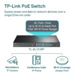 TP-Link 16-Port PoE+ Rackmount Switch