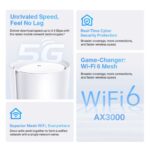 TP-Link 5G AX3000 Mesh Wi-Fi 6 Router
