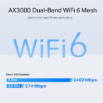 TP-Link AX3000 Mesh Wi-Fi 6 Unit