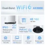 TP-Link AX3000 Mesh Wi-Fi 6 Unit