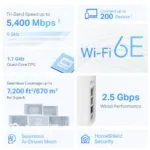 TP-Link AXE5400 Mesh Wi-Fi 6E System
