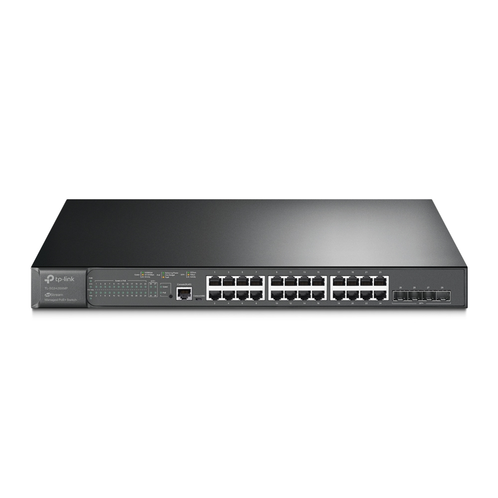 TP-Link JetStream 24-Port PoE+ Managed Switch