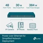 TP-Link JetStream 52-Port PoE+ Managed Switch