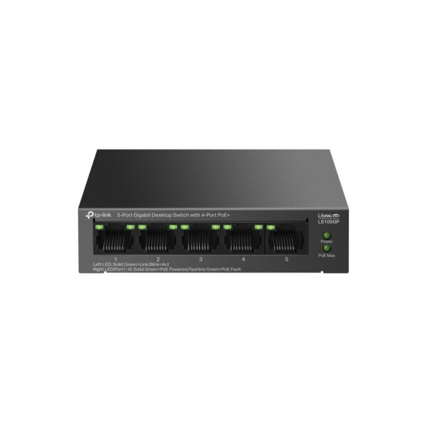 TP-Link LiteWave 5-Port Gigabit Switch with PoE+