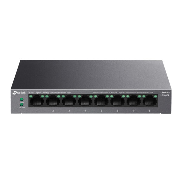 TP-Link LiteWave 8-Port PoE+ Switch