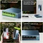 TP-Link LS105G 5-Port Gigabit Network Switch
