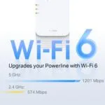 TP-Link Powerline AX1800 Wi-Fi 6 Kit