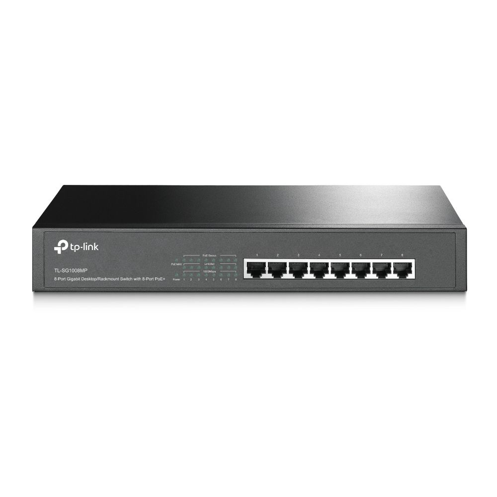 TP-Link TL-SG1008MP Unmanaged Gigabit PoE Switch TP-Link TL-SG1008MP Unmanaged Gigabit PoE Switch