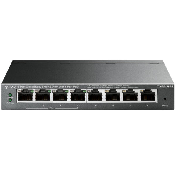TP-Link TL-SG108PE Managed PoE Switch