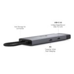 TP-Link UH5020C USB-C Hub 5000 Mbit/s Grey