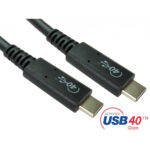 USB4-4100 USB A Cable 1m Black