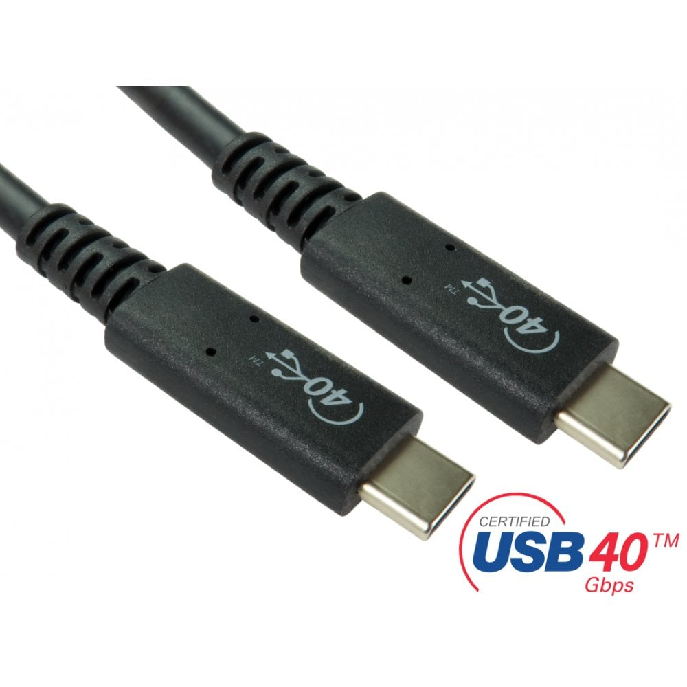 USB4-4100 USB A Cable 1m Black