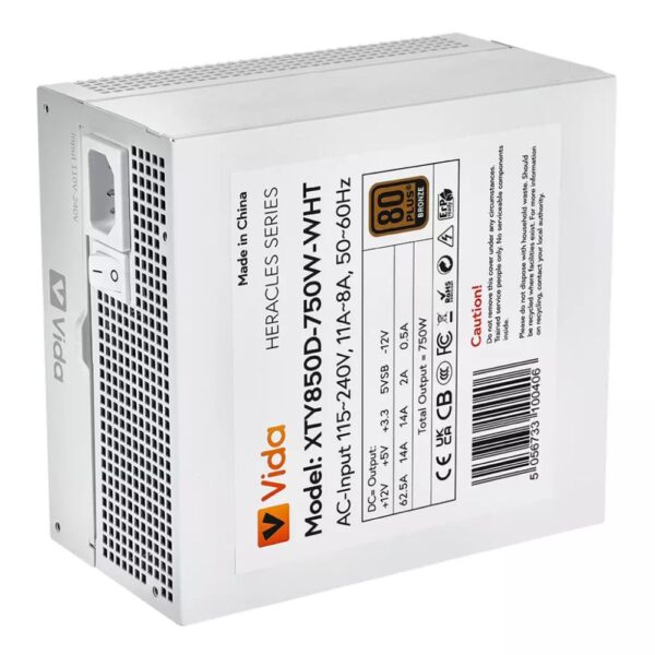 VIDA 750W White PSU