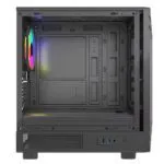 VIDA Apollo M Black Micro-ATX Gaming Case (Tempered Glass, ARGB)