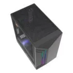 VIDA Apollo M Black Micro-ATX Gaming Case (Tempered Glass, ARGB)