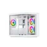 VIDA EDGE MINI MATX ARGB White Cube Case