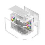 VIDA EDGE MINI MATX ARGB White Cube Case