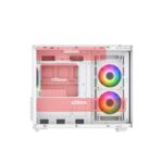 VIDA EDGE MINI MATX ARGB White Cube Case
