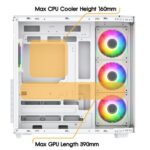 VIDA Edge White ATX Tower